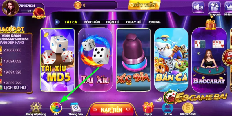 Tìm hiểu về chế độ VIP 68 game bài là gì?