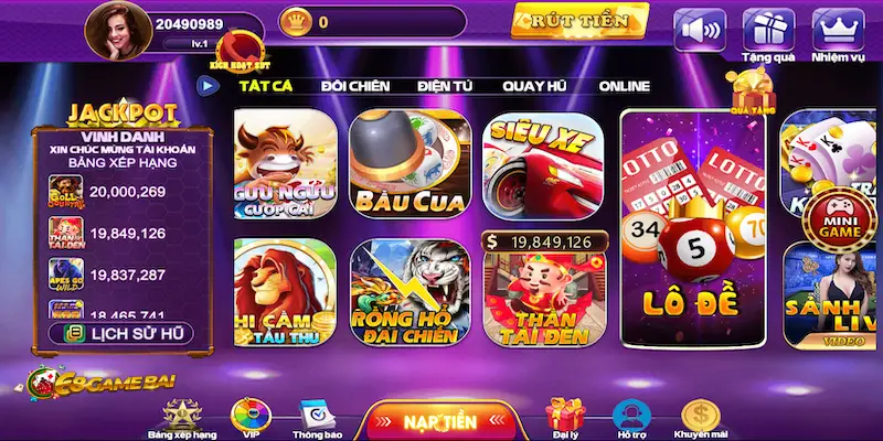 Đôi nét về game bầu cua tại 68gamebai