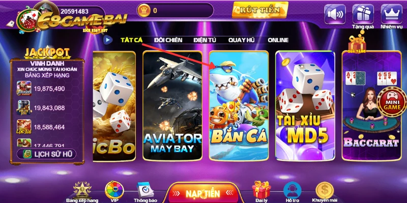 Vài nét cơ bản về game bắn cá 68 game bài